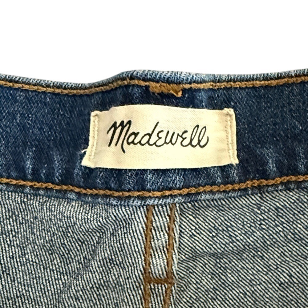 Madewell Dark Blue Jean Shorts - Picture 2 of 6